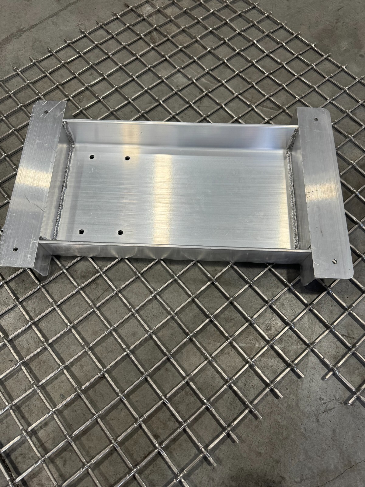 Pressure Washer Skid Plate, HD Fully Welded Aluminum commercial grade USA MADE