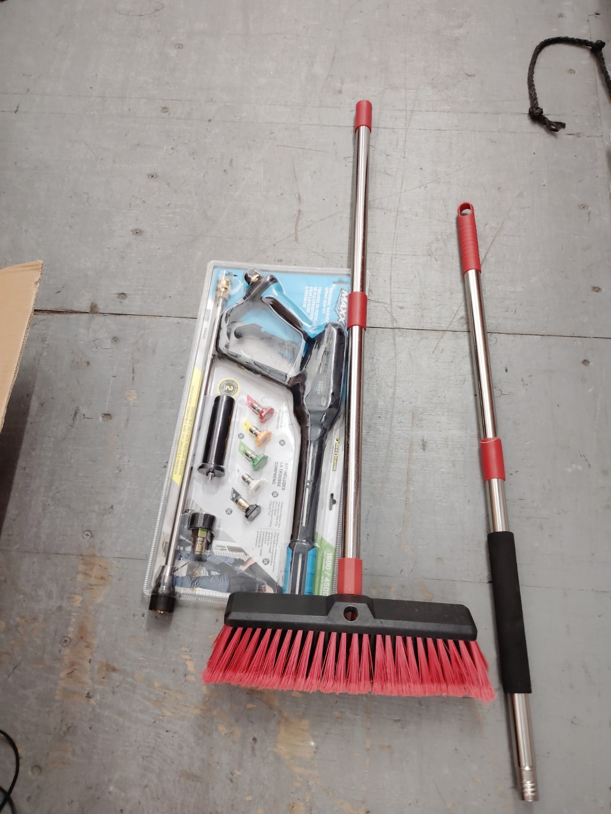 Surface Max 4500 PSI Pressure Washer Accessories Gun, Hoes, Brush And More