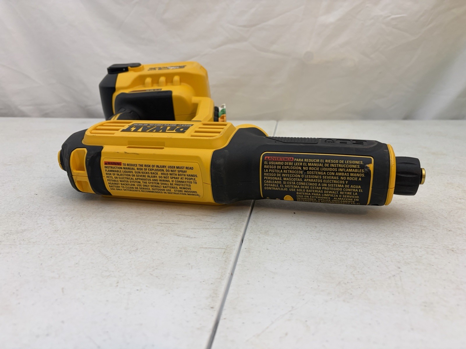 DEWALT FLEXVOLT 60V MAX 1000 PSI 1.0 GPM Power Cleaner TOOL ONLY DCPW1000