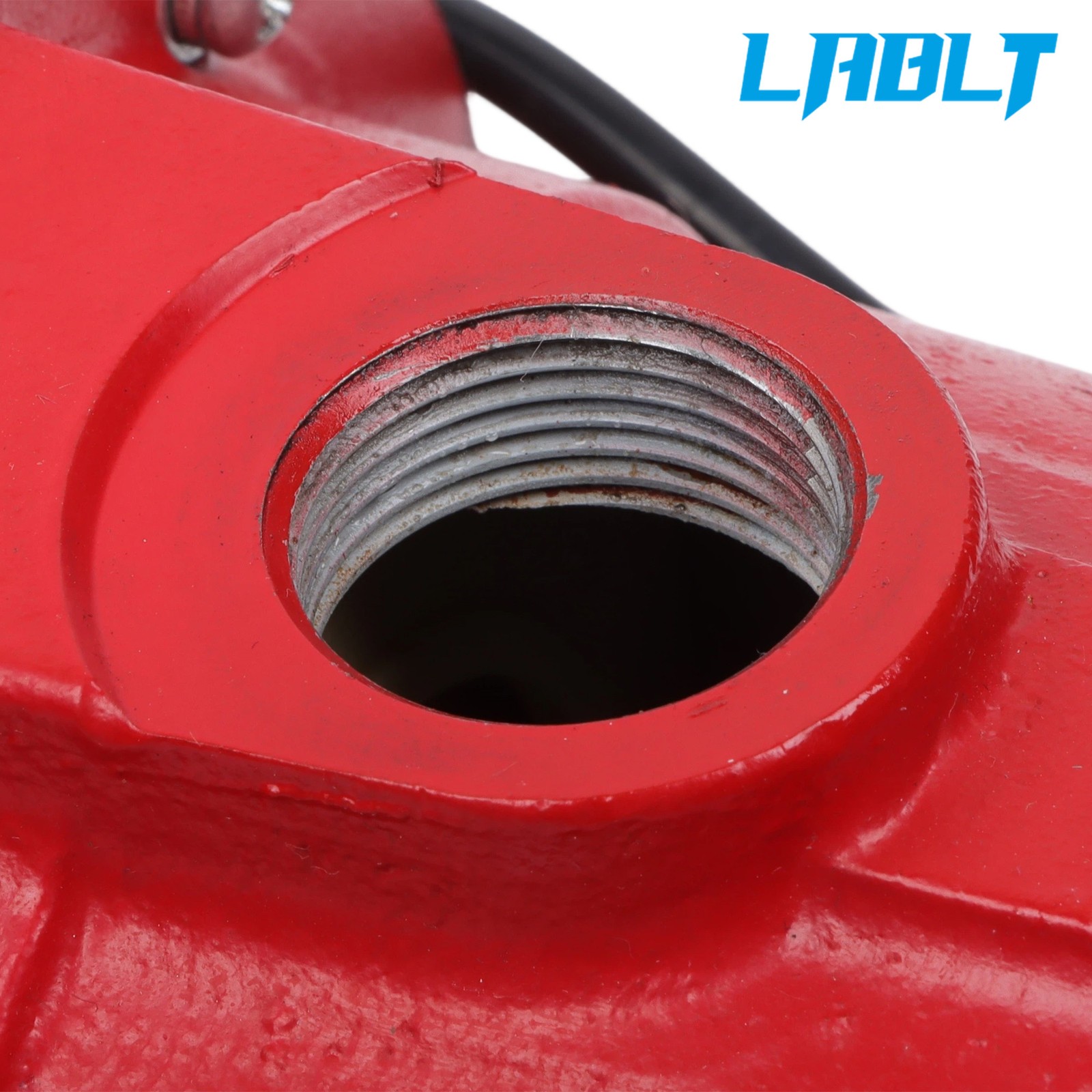 LABLT Red Shallow Well Jet Pump 3/4 HP 13 GPM Cast Iron, 115/230V Dual Voltage