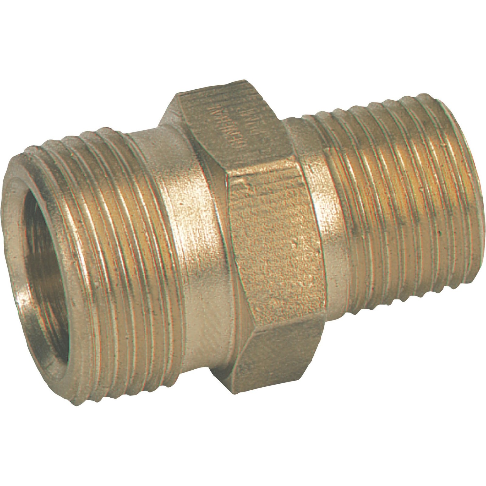 NorthStar Hose Fitting, M22-M x 1/4in. NPT-M, 5000 PSI, Brass