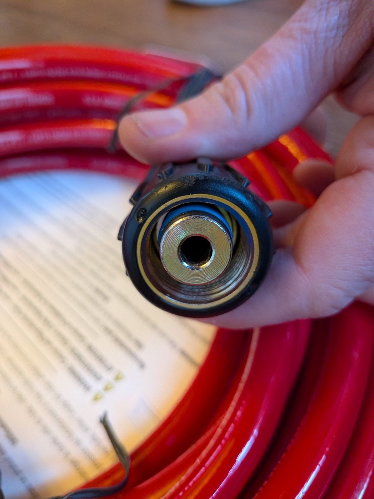 SIMPSON MorFlex Hose For Pressure Washing, 30ft x 1/4in. 3300-PSI Max #80391