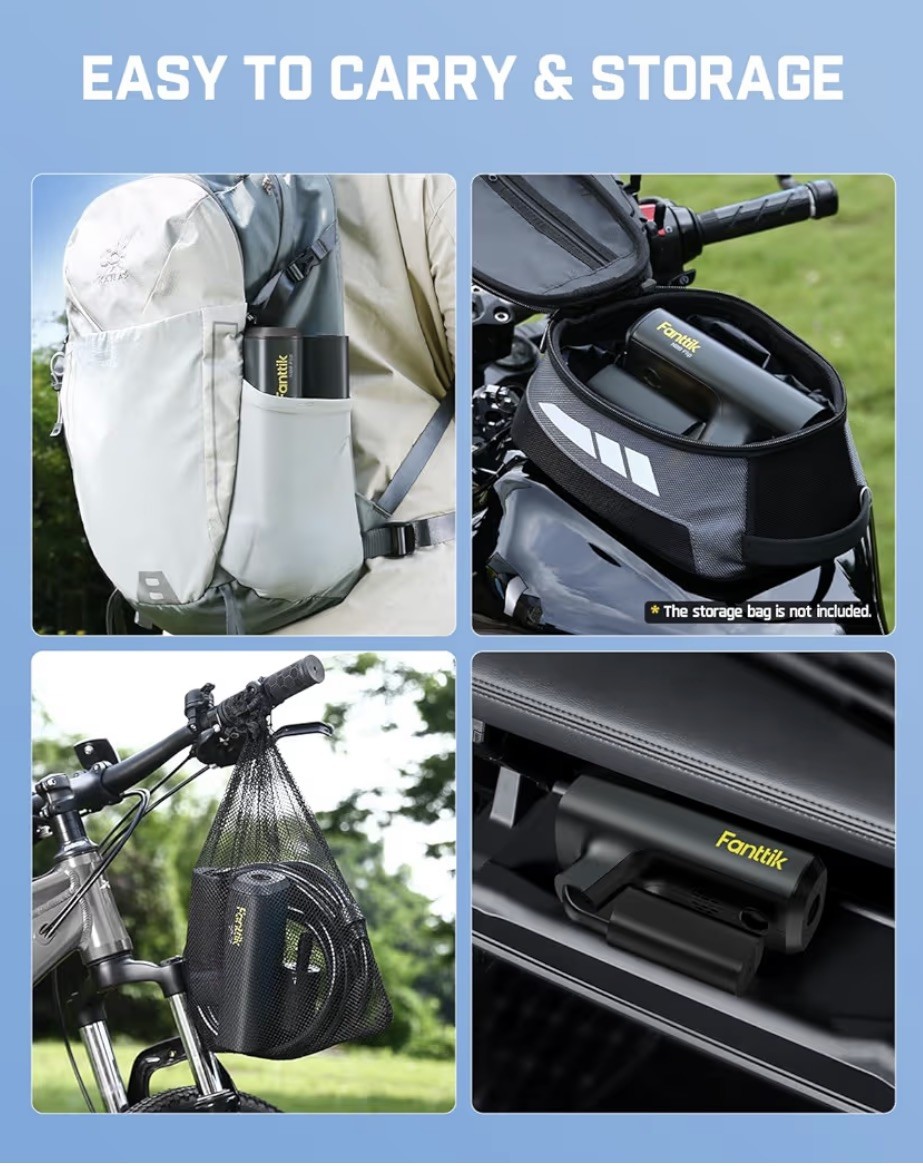 Fanttik K100 Flip Portable Cordless Electric Sprayer, Foldable Pressure Washer