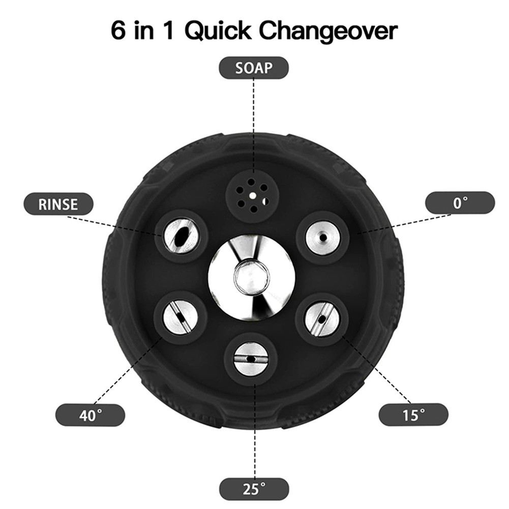 Pressure Washer Nozzle 14 Inch Adjustable with Quick Changeover Feature