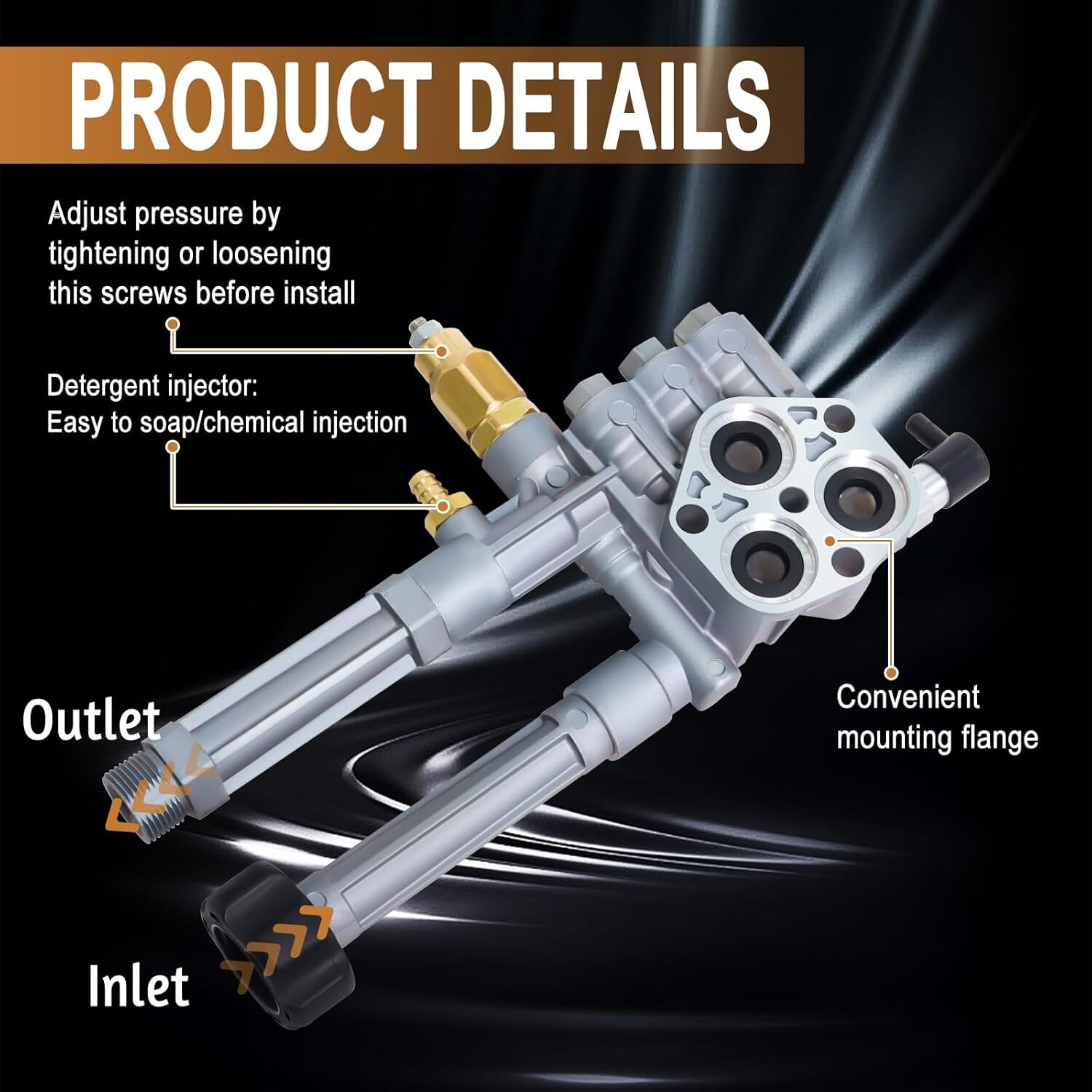 Pressure WashersPressure Washer Pump For Craftsman Clean n’ Carry 2150 PSI 580.7