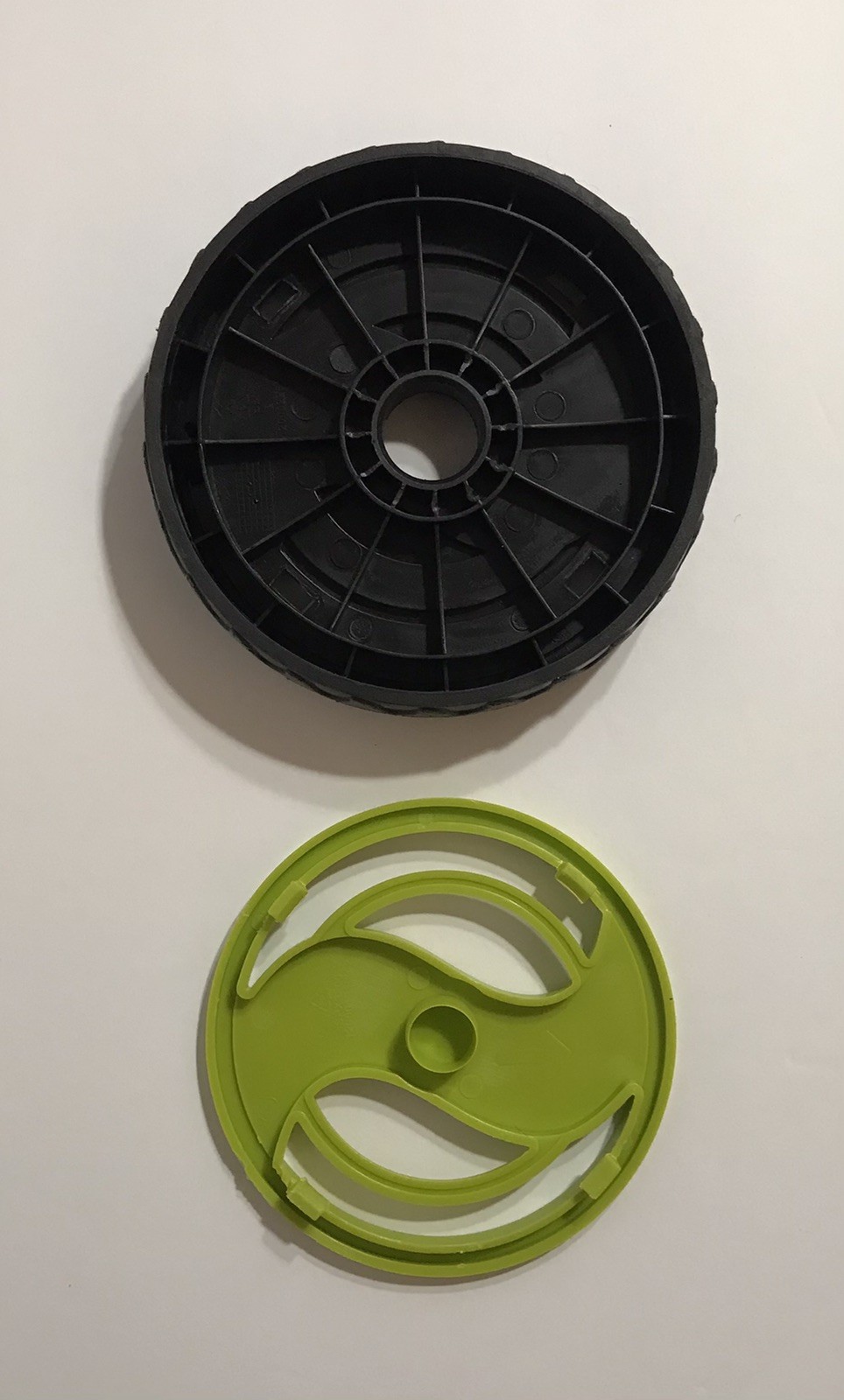 Sun Joe Pressure Washer Wheel & Cap – 5 3/4” – OEM – Part No. 1200022557