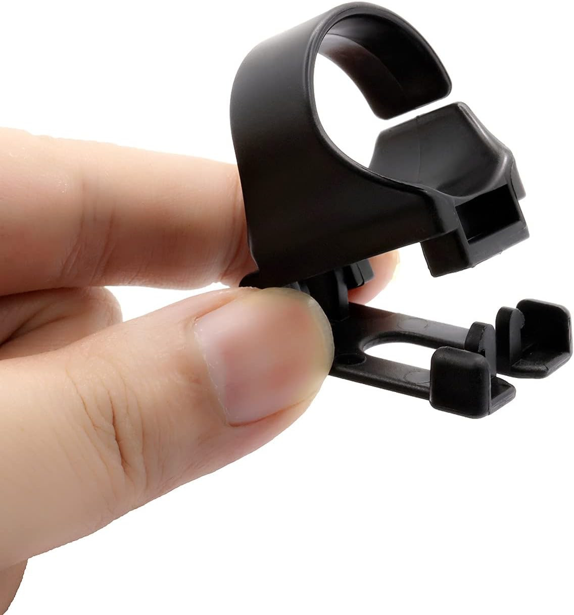 2 Pieces Scuba Dive Universal Plastic Clip Snorkel Keeper Retainer Replacement S