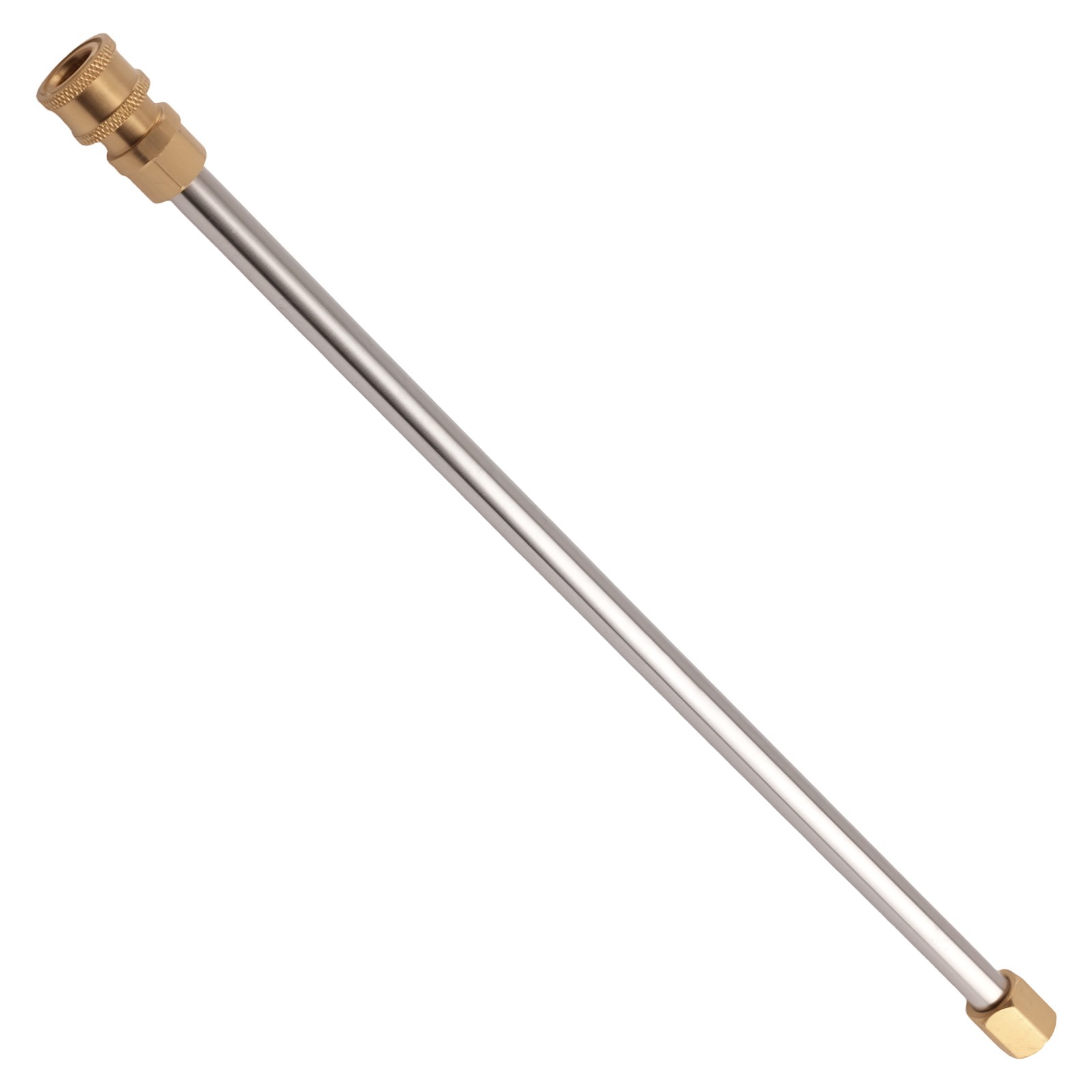 15in Pressure Washer Extension Wand Stainless 1/4in Quick Connect w/ 7 Nozzle