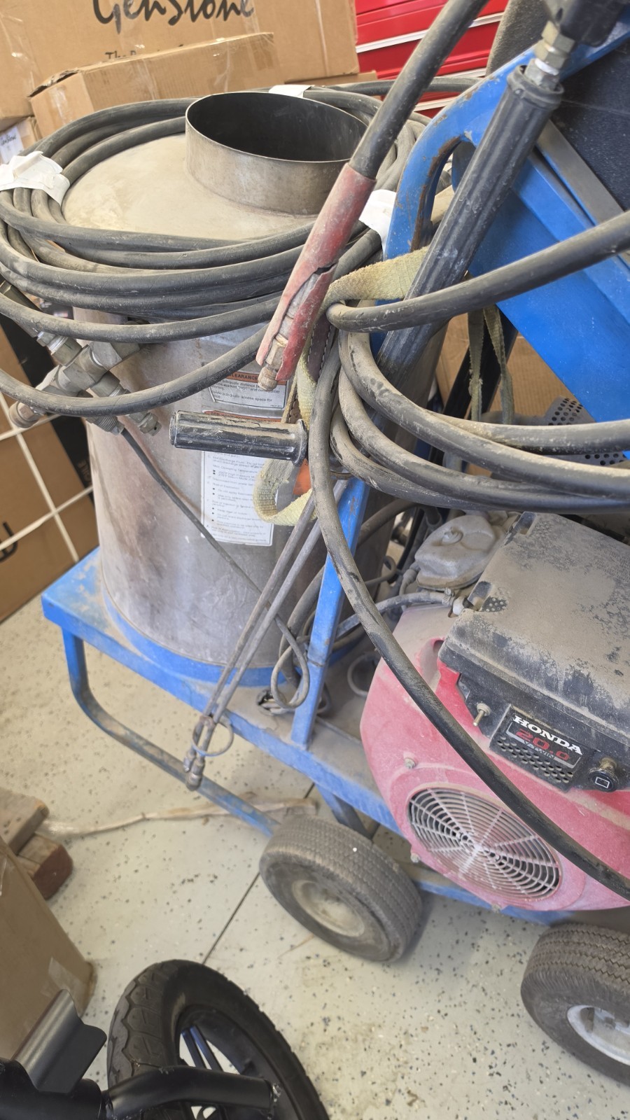 Hydro Engineering Hydroblaster Hot Water Pressure Washer / Steam Cleaner