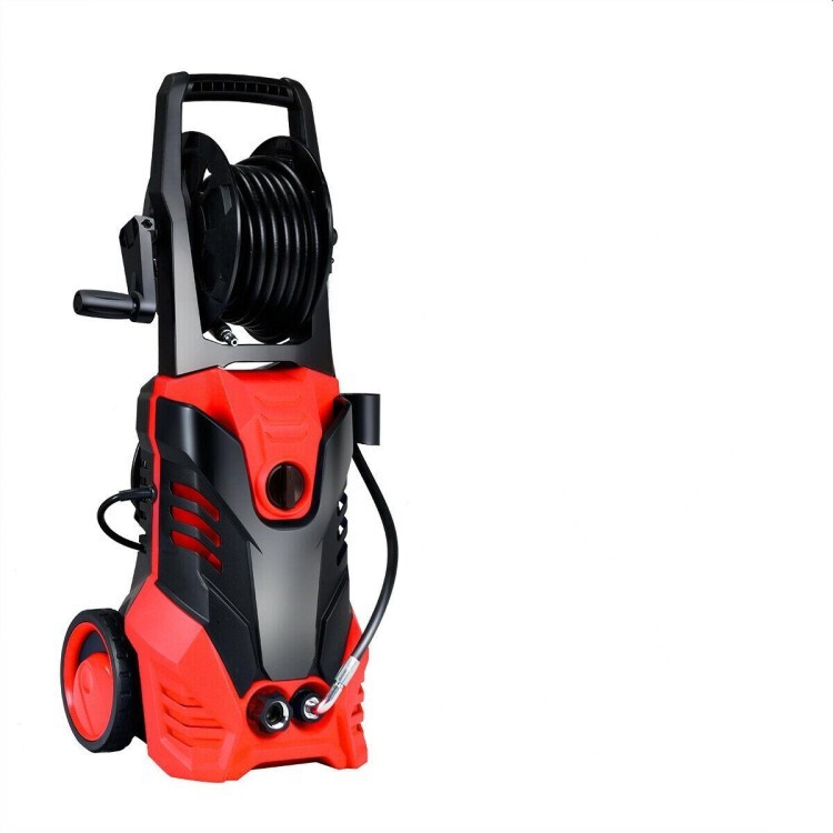 3000PSI Electric High Pressure Power Washer Water w/5Nozzle & pressure Hose Reel