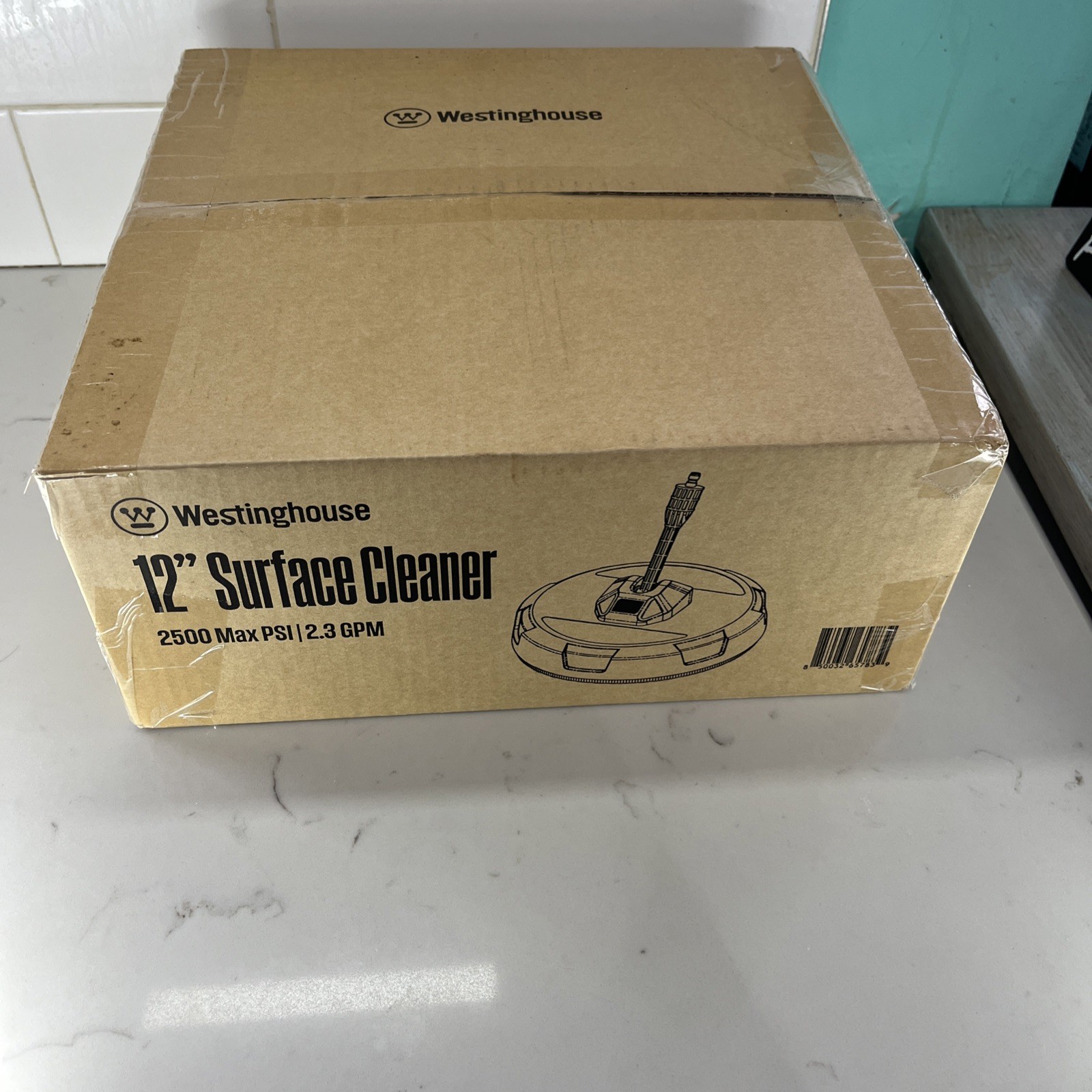 Westinghouse PWSC12 12″ Pressure Washer Surface Cleaner Attachment – 2500 Max PS