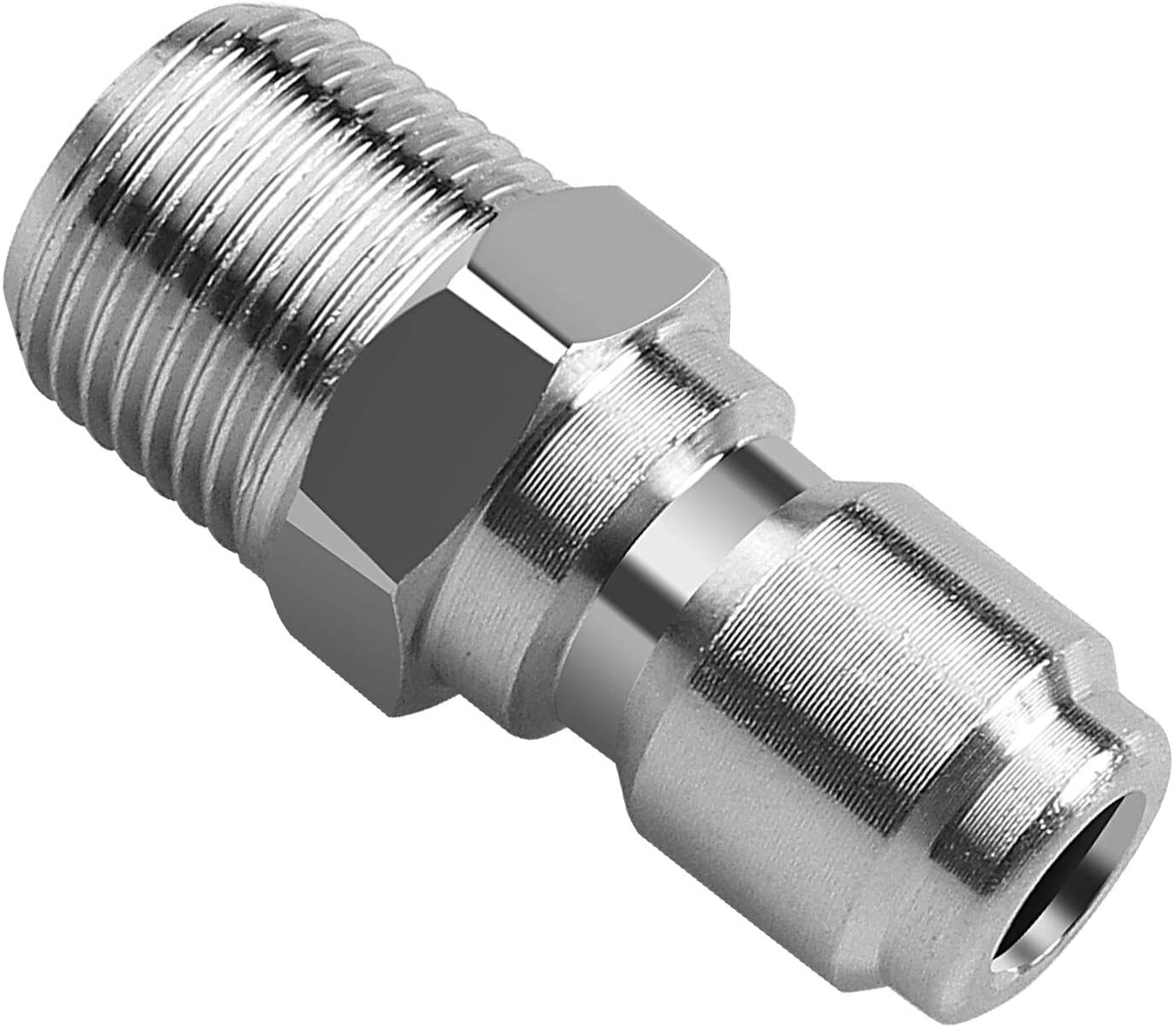 3/8’’ Male Thread Fitting Pressure Washer Adapter Set Quick Connect Kit 5000 PSI