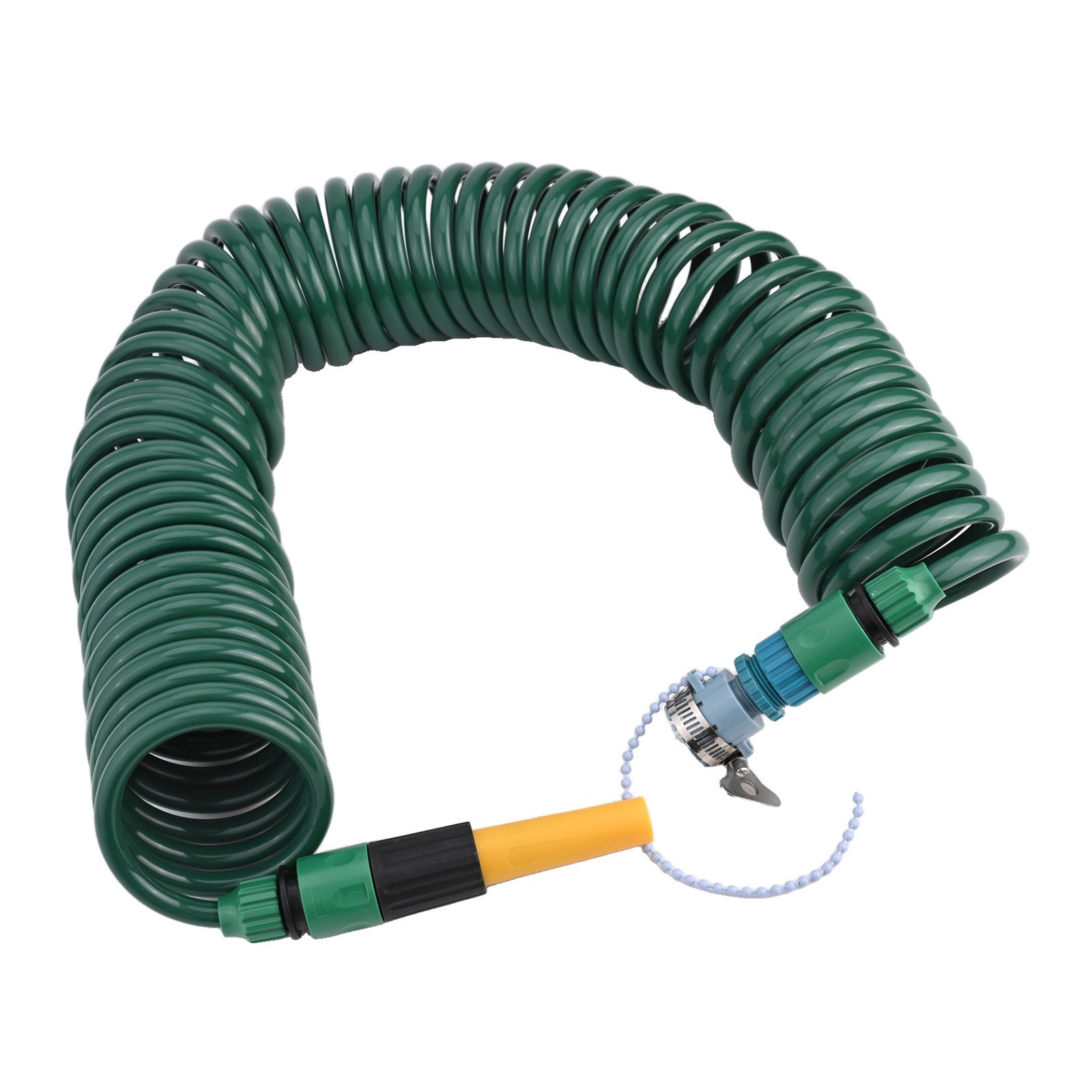 Reliable Retractable Coil Water Hose for Home For Gardening and Car Cleaning