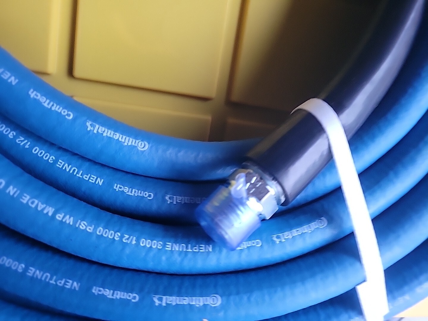Continental Pressure Washer Hose: 1/2 in Hose Inside Dia., 50 ft Hose Lg,…