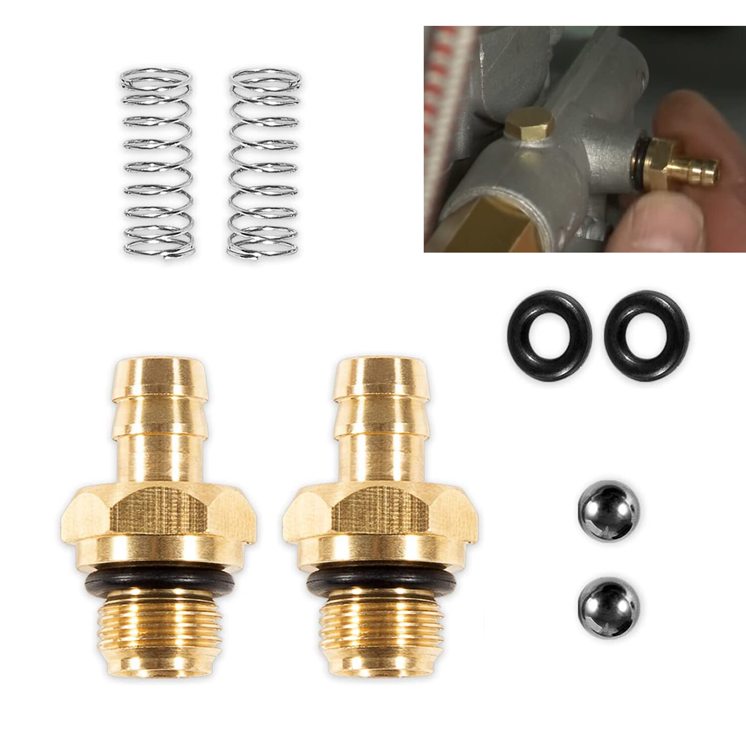 For Briggs Stratton Homelite Pressure Washer Chemical Soap Injector Kit 190593GS
