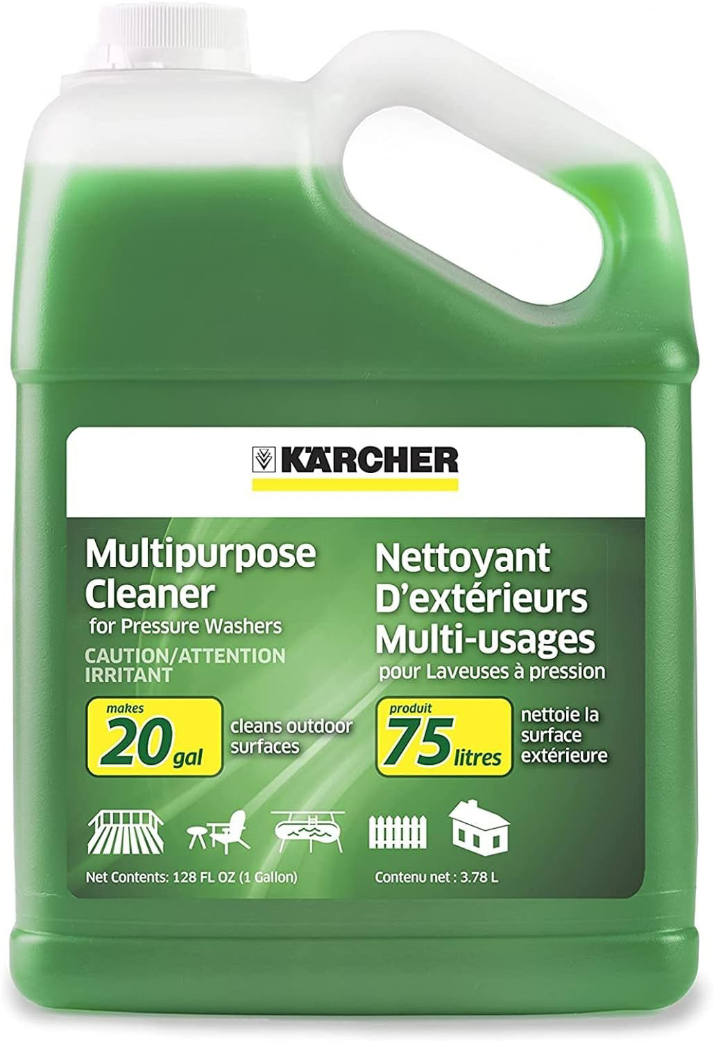 Multi-Purpose Cleaning Pressure Power Washer Detergent Soap 1 Gallon