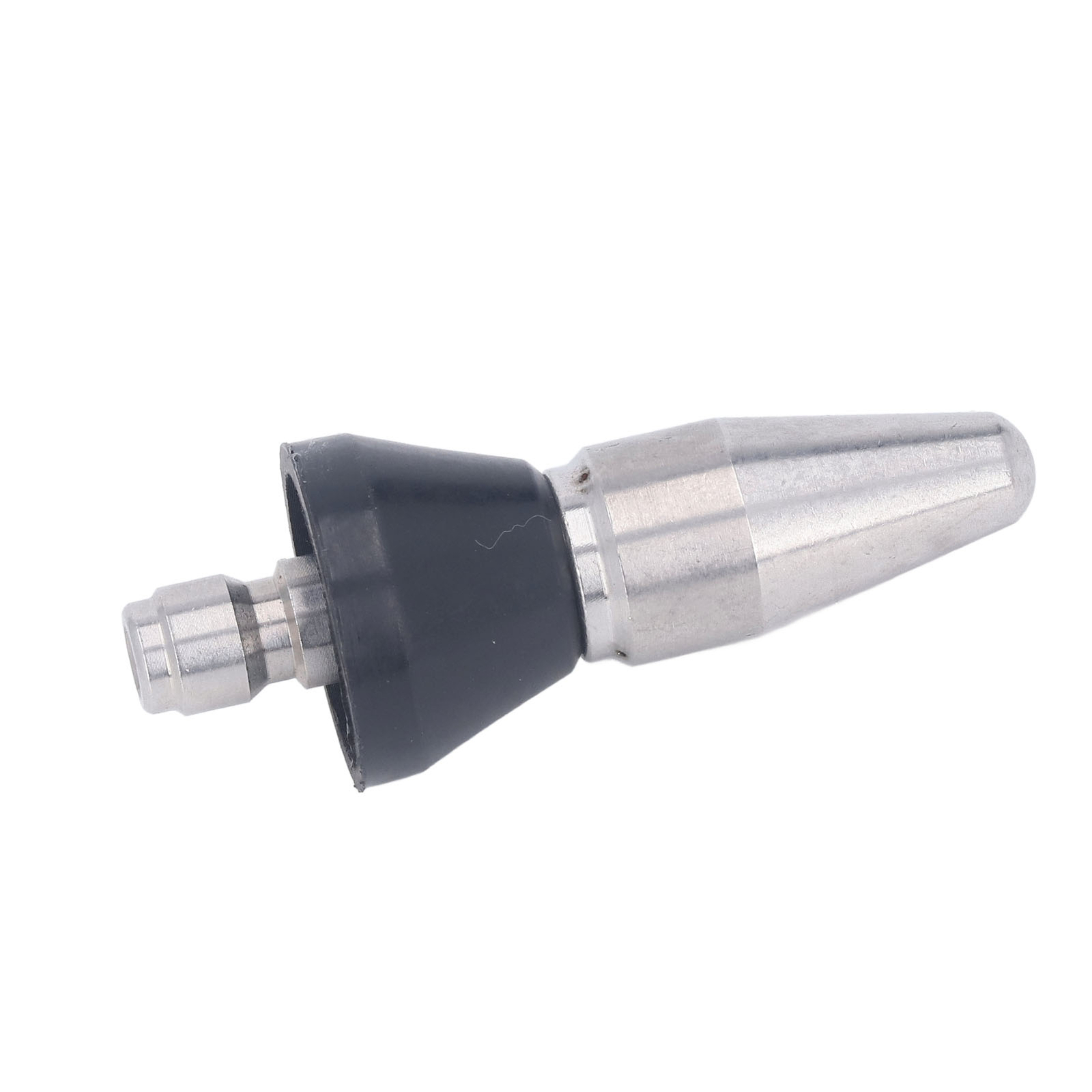 Pressure Washer Nozzle Pointed 5000PSI Large Head Rear 3 Holes 1/4in NPT