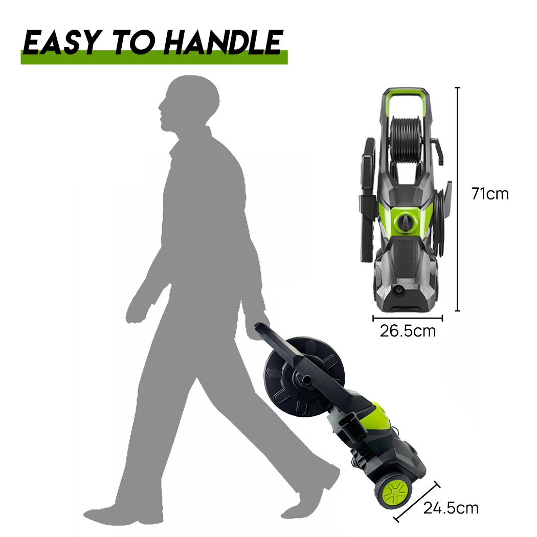 High Pressure Washer Cleaner 2500W Car Electric Water Gurney Pump Hose w/7M Hose