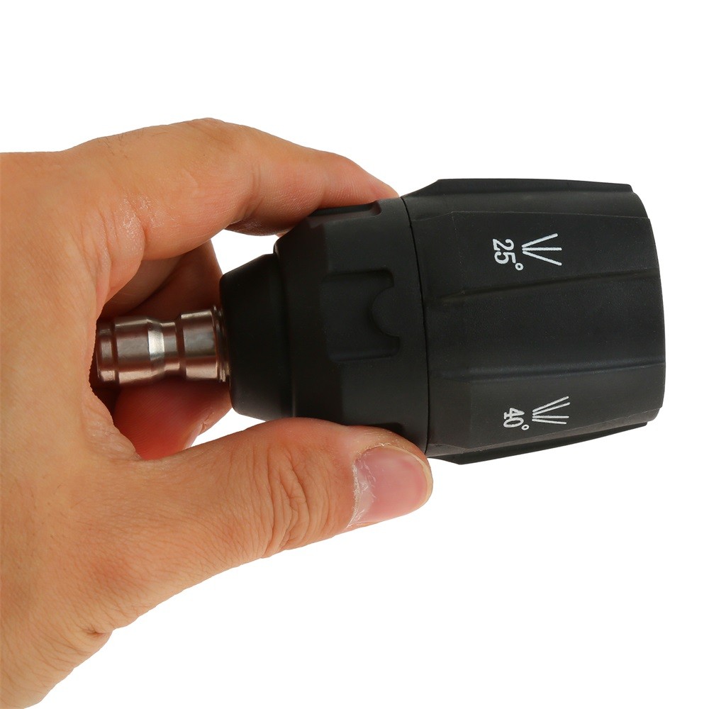 1PC 1/4″ High Pressure Washer Nozzle 3600PSI 5-in-1 Quick Change Over Adjustable