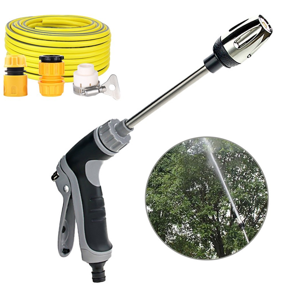 Comfortable Grip Turbo Washer for Garden Hose with Labor Saving Closure