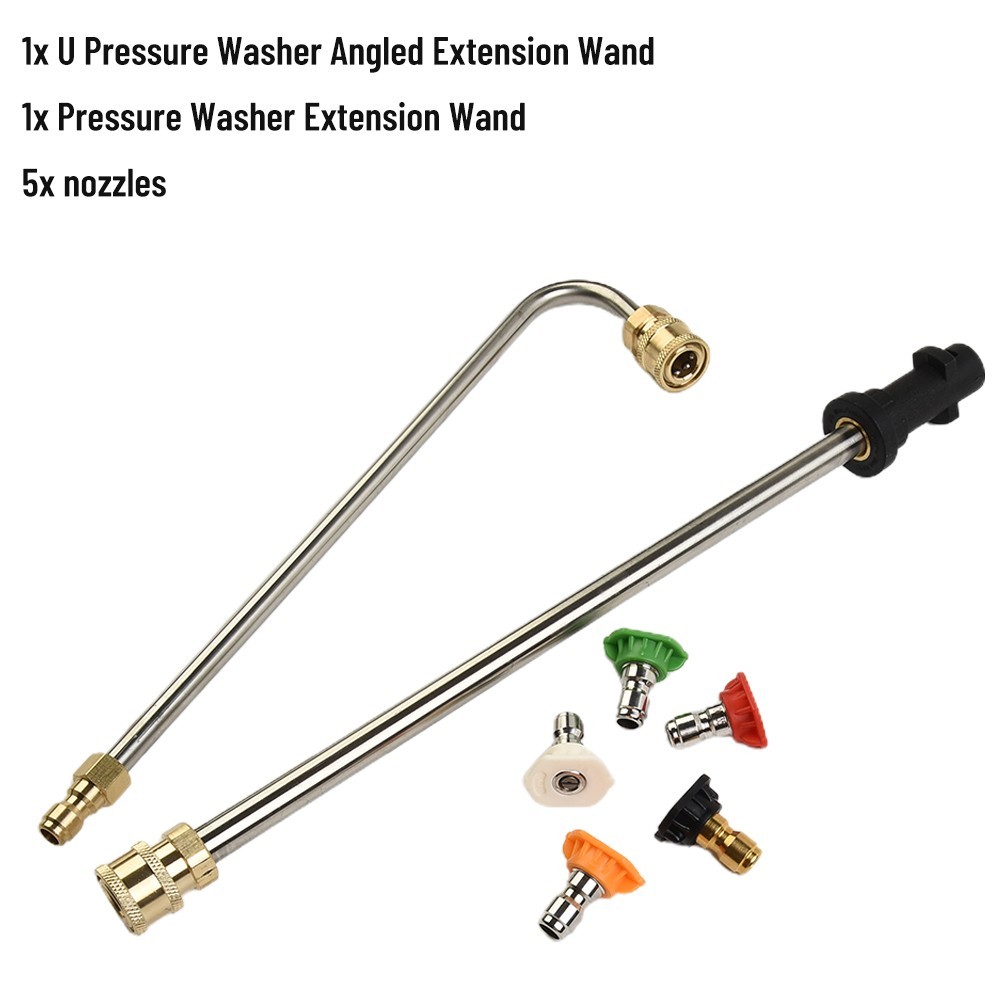 Extension Wand Gardening Home U Pressure Washer Angled Easy To Install