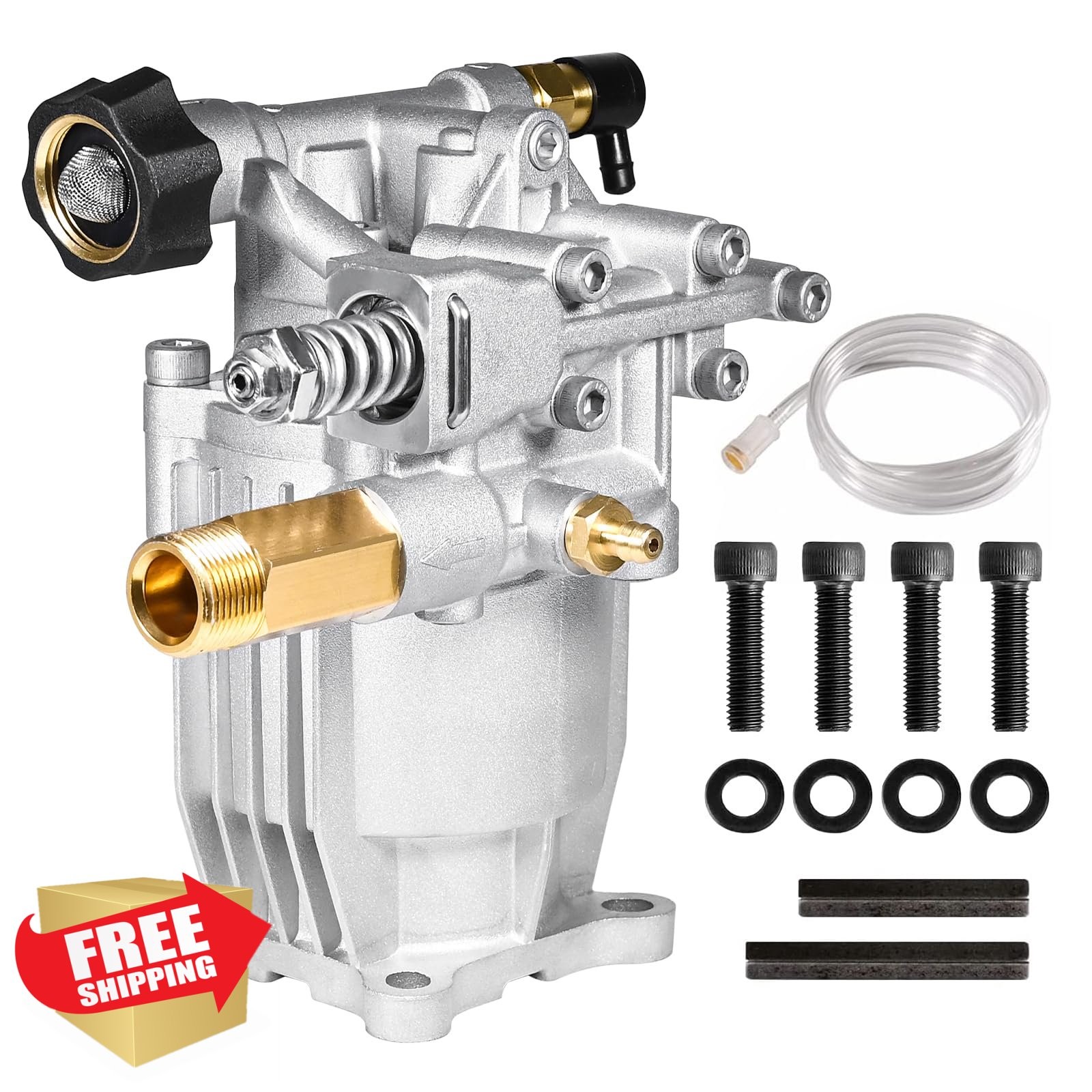 YAMATIC Pressure Washer Pump – 3000 PSI 3/4″ Shaft Horizontal