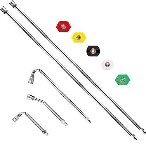 Pressure Washer Extension Wand – 120″ Upgrade Power Washer Lance – Pressure W…