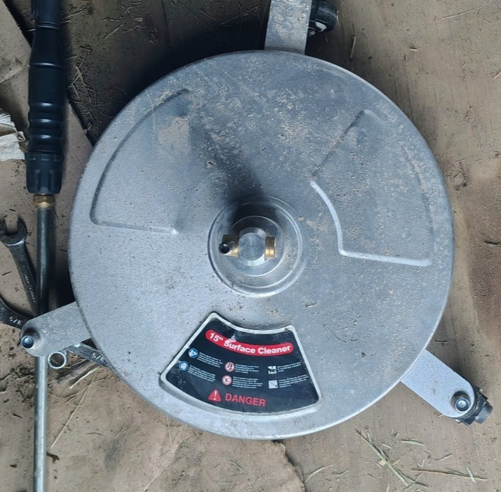Biswing 4000psi 3.7 GPM 15″ Pressure Washer Stainless Steel Surface Cleaner