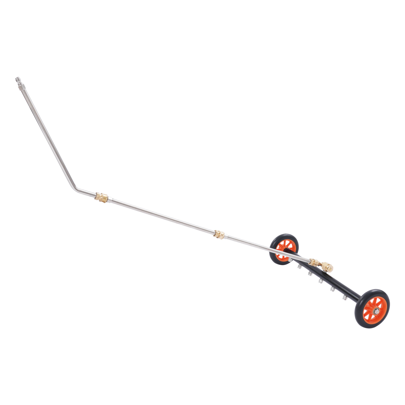 22″ Pressure Power Washer Undercarriage Under Car Cleaner Water Broom w/7 Nozzle