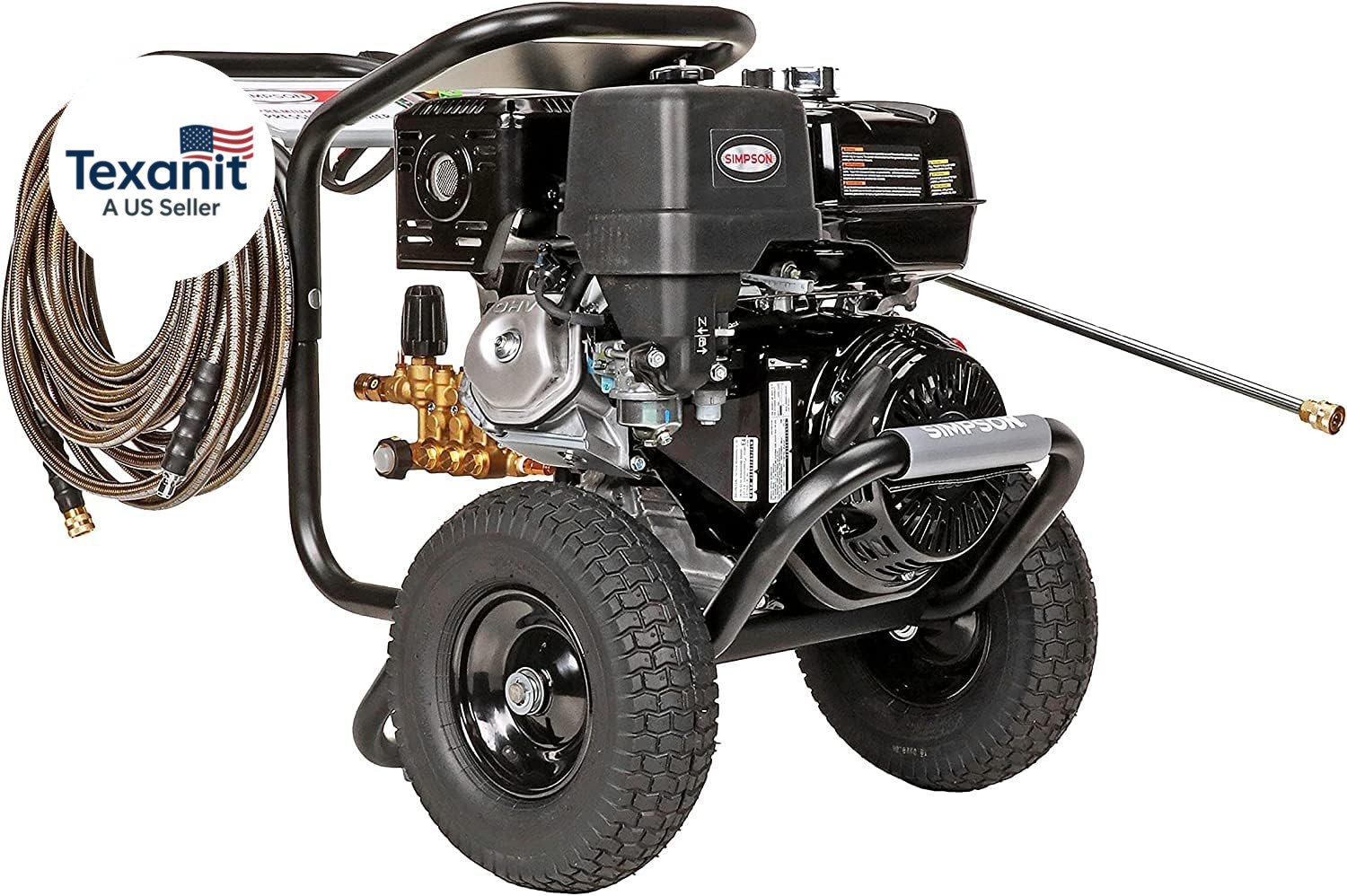 PS4240 Powershot Gas Pressure Washer Powered by Honda GX390, 4200 PSI at 4.0 GPM