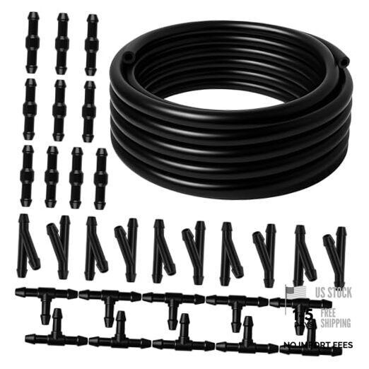 Windshield Washer Hose Kit – 4M Flexible Durable Rubber Fluid Tubing & Tubing