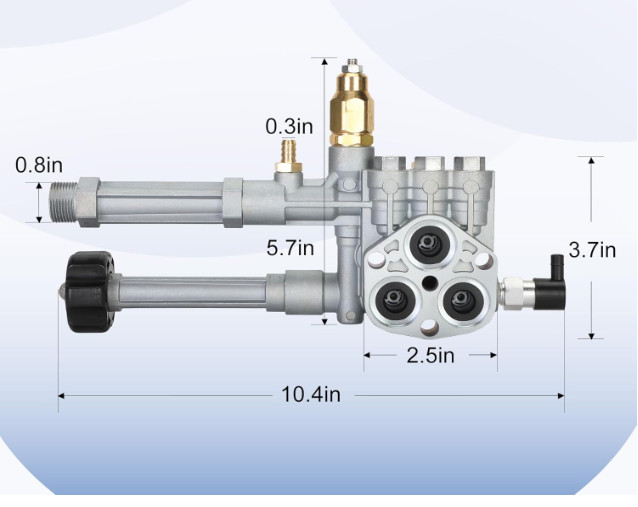 Pressure Washer Pump For Brute 2800 model # 020629 Honda GCV 160 Engine