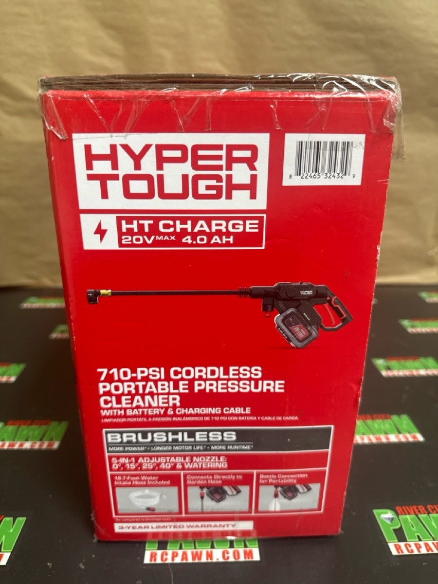 HYPER TOUGH 710PSI PRESSURE WASHER HY160855821605 (R7A016341)