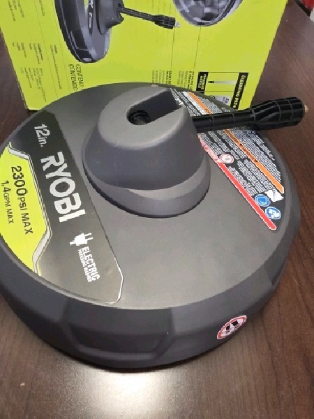 Ryobi 12in 2300 PSI Pressure Washer Surface Cleaner Patio Driveway Concrete