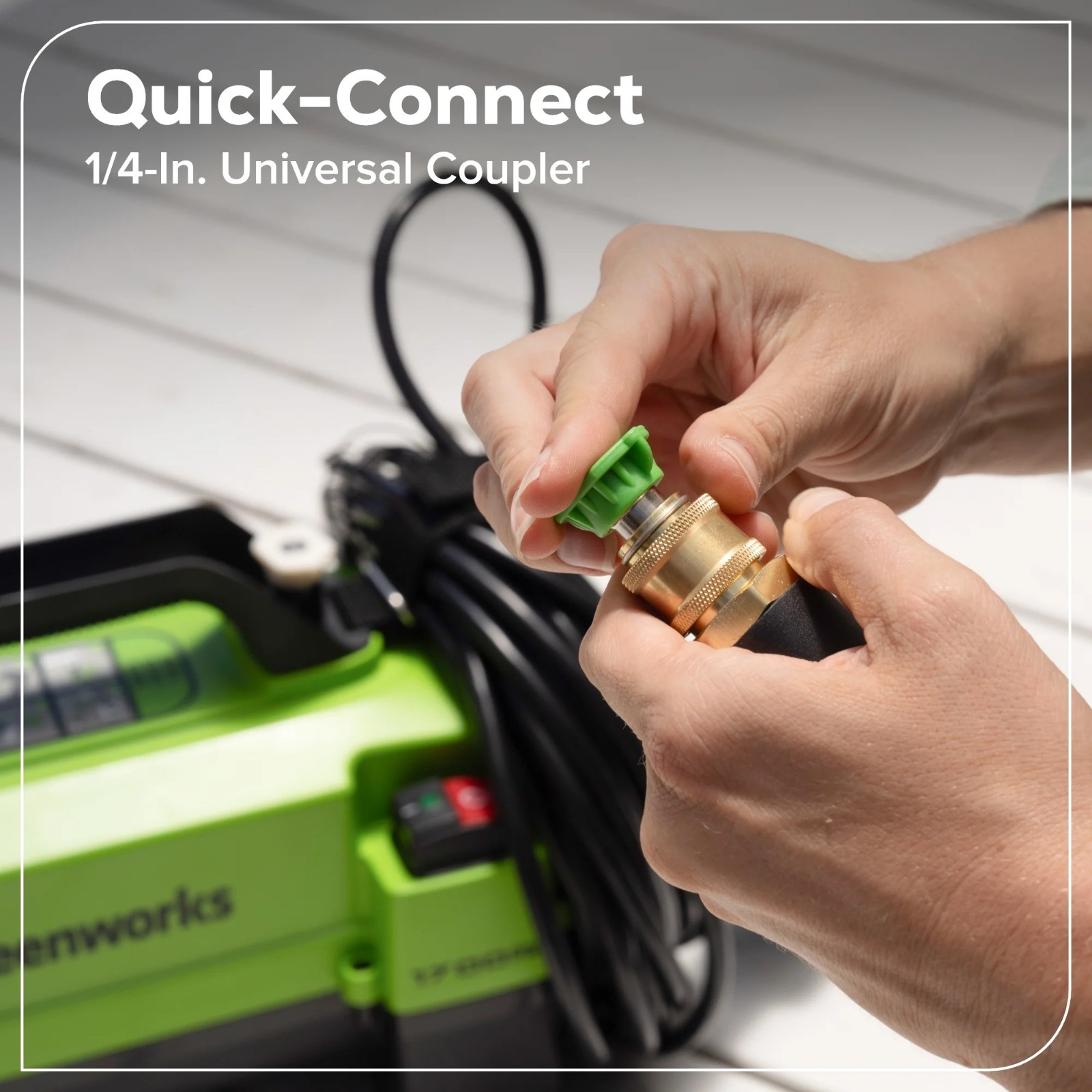 Greenworks 1700 PSI Ultra Compact 1.2 GPM Electric Pressure Washer