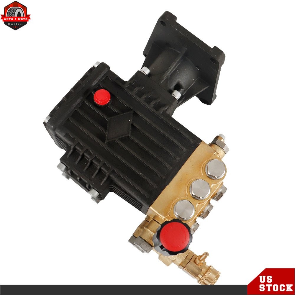 NEW G: 3000 psi at 4 US gpm, 9 hp at 3400 rpm 1-in Shaft Pressure Washer Pump