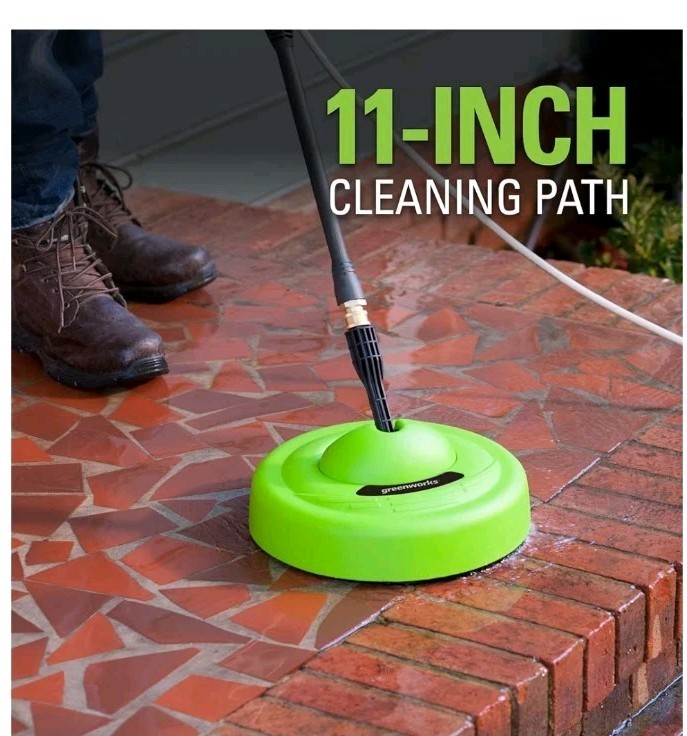 Greenworks-11 inch Surface Cleaner Universal Pressure Washer Attachment-30012
