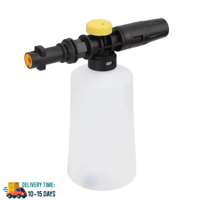 1/4″ Snow Foam Washer Gun Car Wash Soap Lance Cannon Spray Pressure Jet Bottle