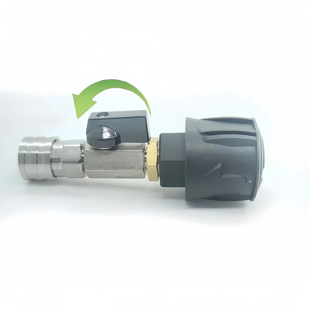 1/4″ Quick Connect Stainless Steel Ball Valve for Karcher K2~K7 Pressure Washer