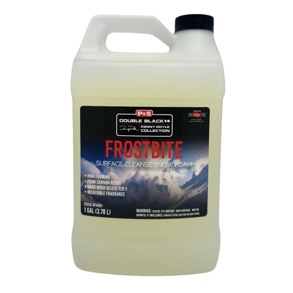 Frostbite Snow Foam 128 Fl Oz Premium Car Wash Soap for Foam Cannon or Bucket