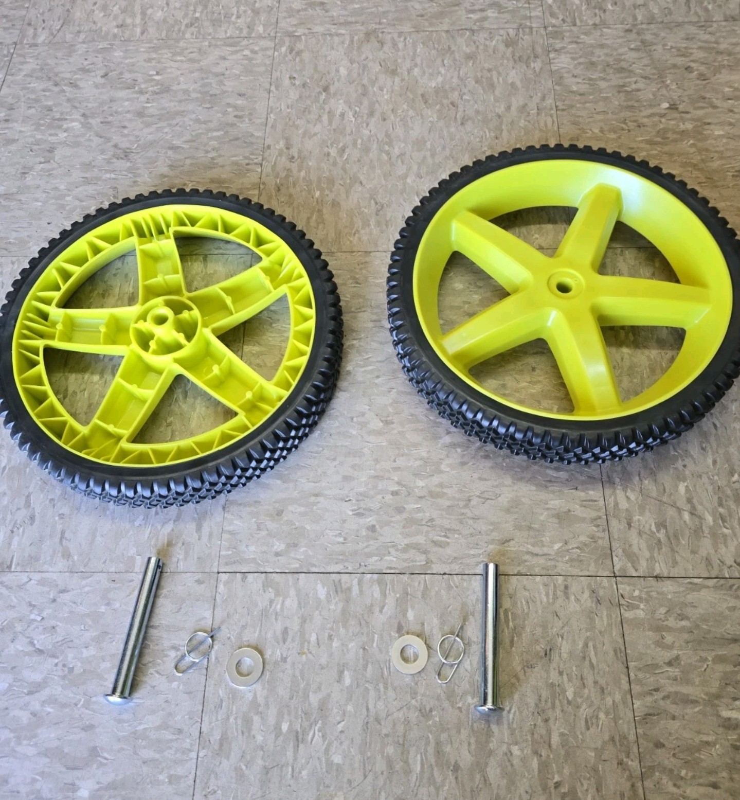 OEM Part (Two)- 12” Wheel Assy For Ryobi RY142711 2700PSI Pressure Washer