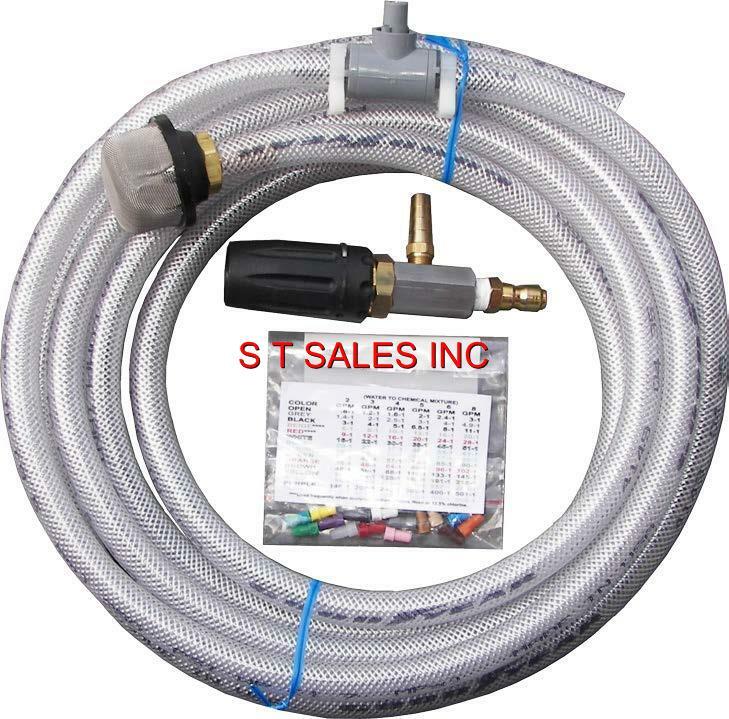 Original xjetm5 x-jetm5 #9 pressure washer variable spray nozzle softwash kit