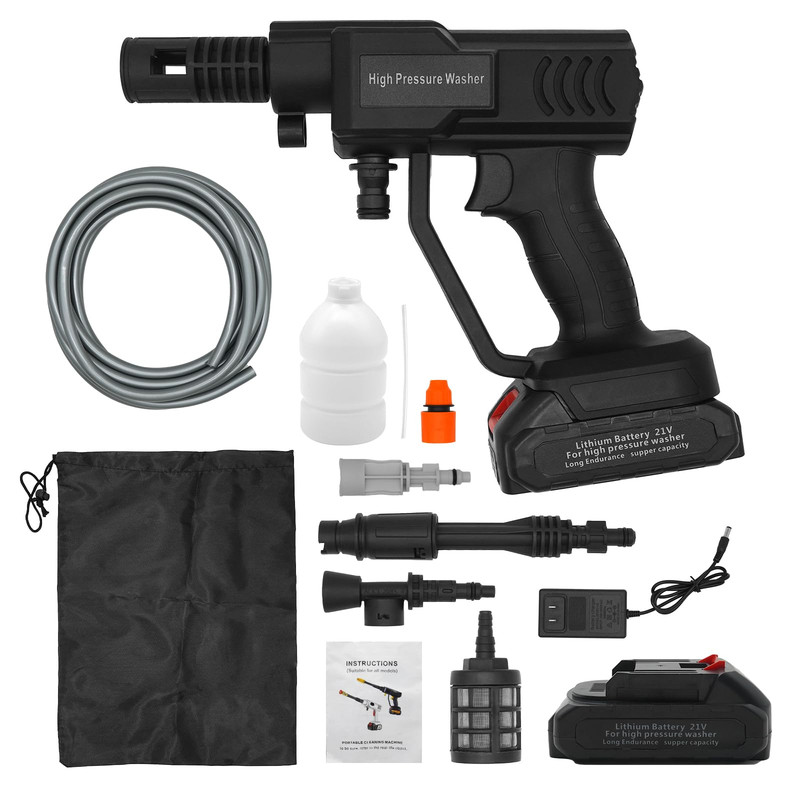 Derasl Cordless Pressure Washer Battery Powered Pressure Washer 5M Hose