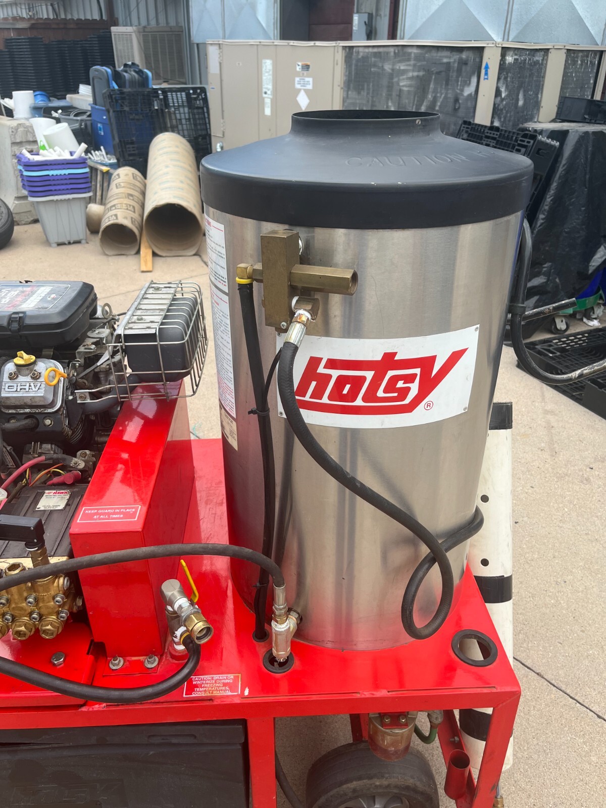 Hotsy 1260ss Power Washer with Cart