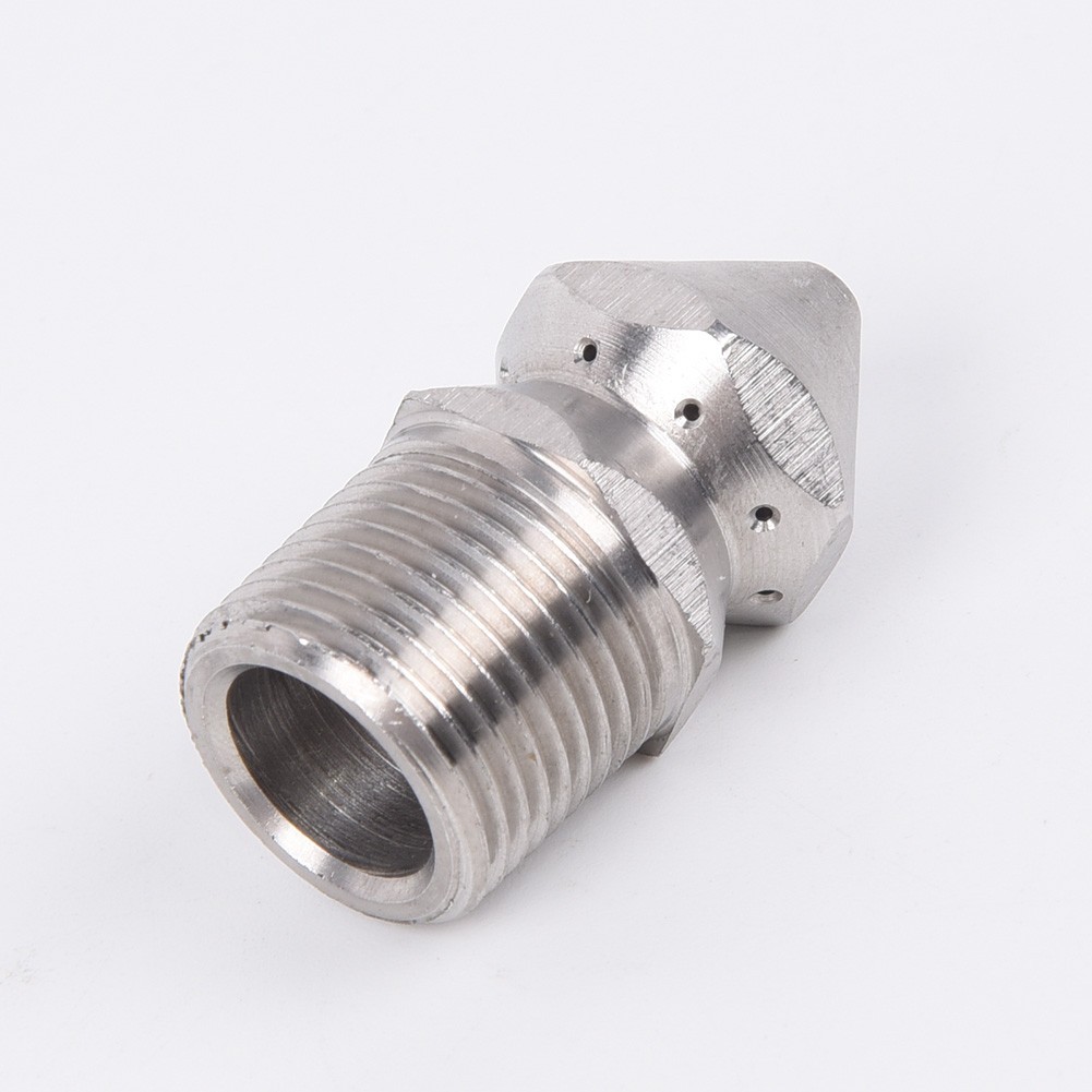 Washer Nozzle Cleaner Sewer Head Hose Drain 3/8BSP Male Steel Brass Rustproof