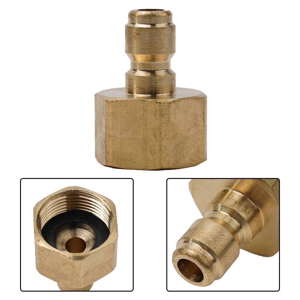 1/4 Inch Quick-Release Connector Coupler Fitting/For High Pressure Washer & Hose