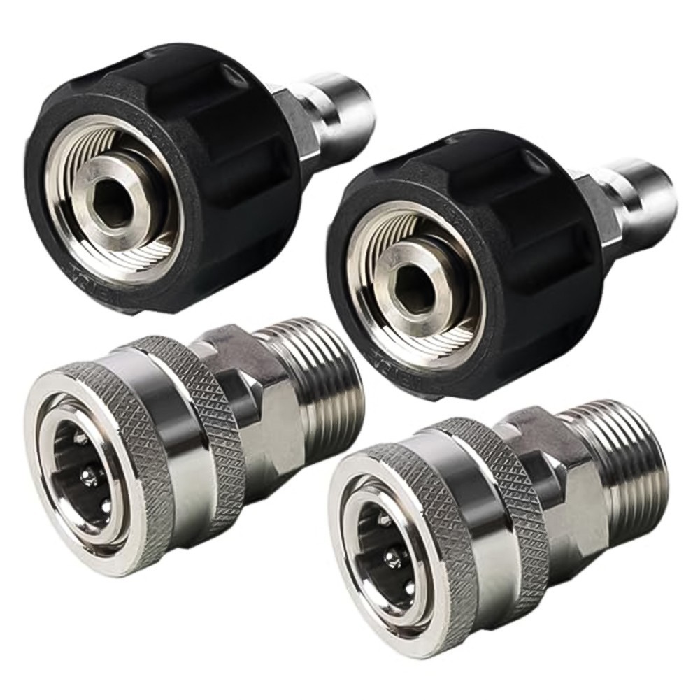 Heavily Engineered Quick Connect Set Suitable for Tough Cleaning Conditions