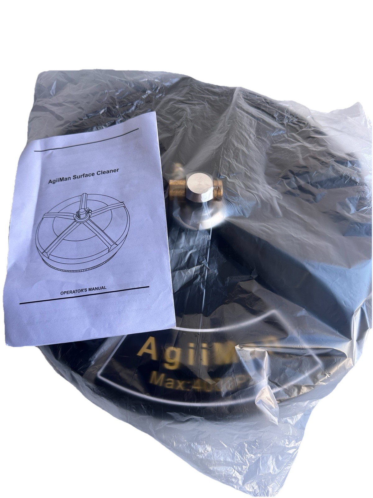 Agiiman 4000 PSI Water Pressure Washer Surface Cleaner New No Extension Wands