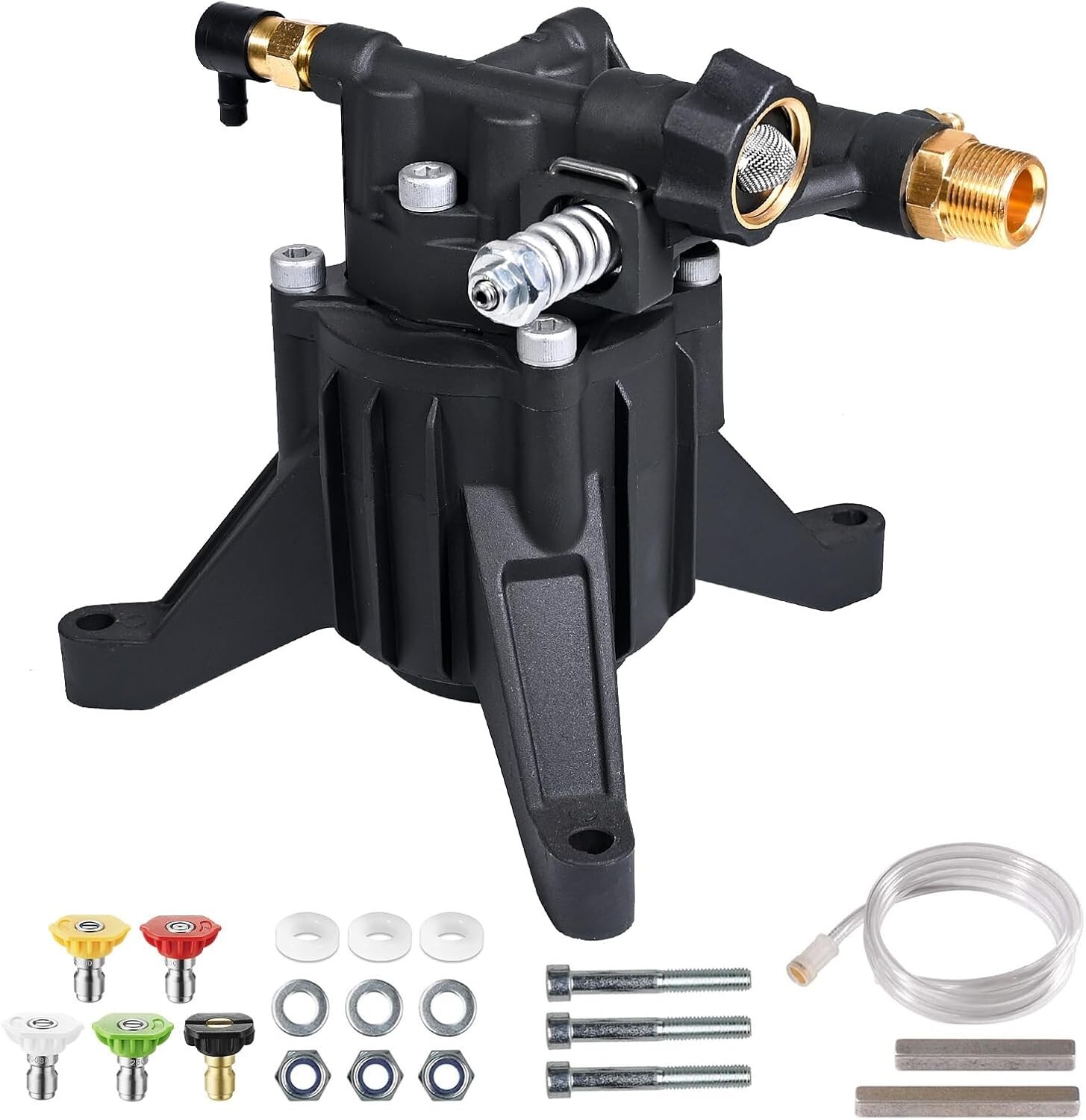 Upgrade to 3400 PSI Vertical Pressure Washer Pump – Fits Ryobi, Honda, Craftsman