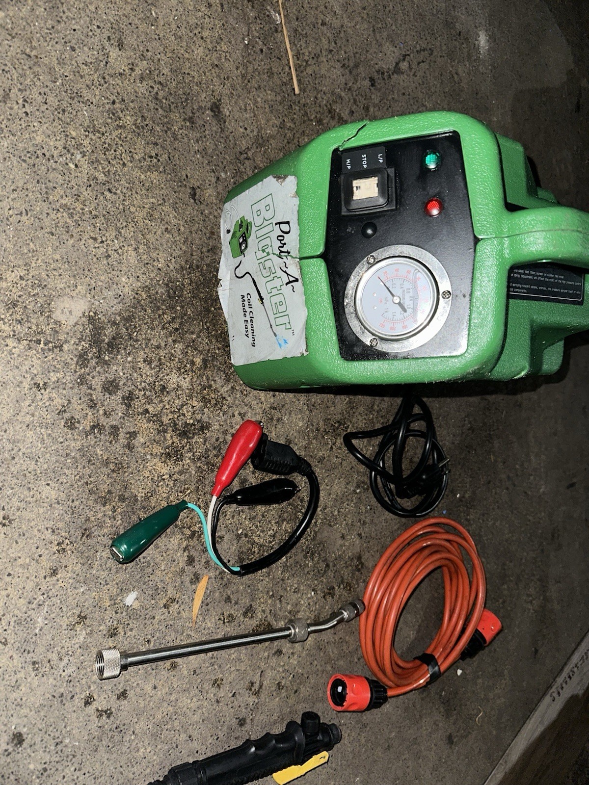 New ZPB140 Port A Blaster HVAC Coil Cleaning Portable Pressure Washer Coil Je…